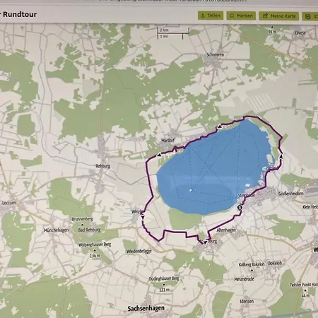 Ferien-Whg Bellevue Nahe Steinhuder Meer Mit Stellplatz Hagenburg Exterior foto