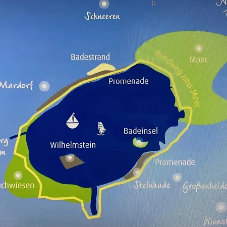 Ferien-Whg Bellevue Nahe Steinhuder Meer Mit Stellplatz Hagenburg Exterior foto